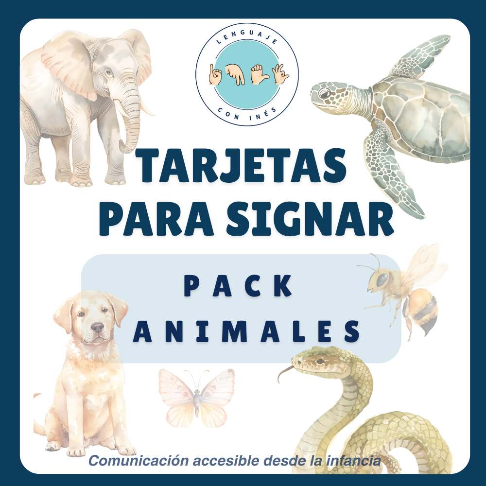 Pack - Tarjetas de animales